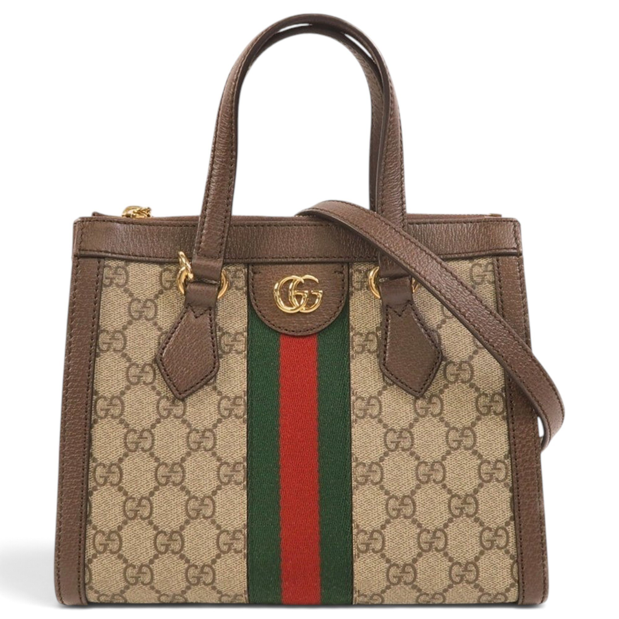 Ophidia leather handbag