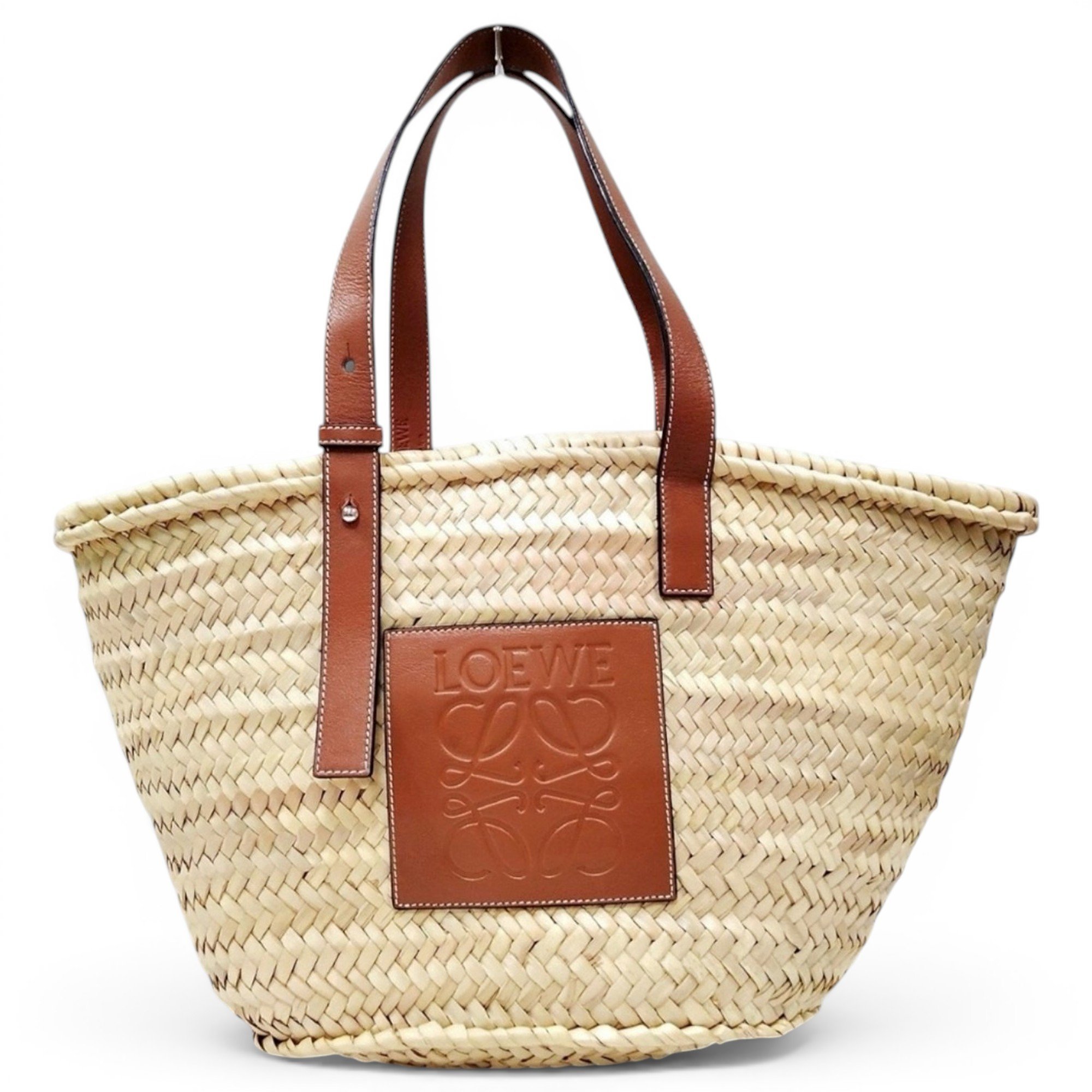 Basket Bag leather tote