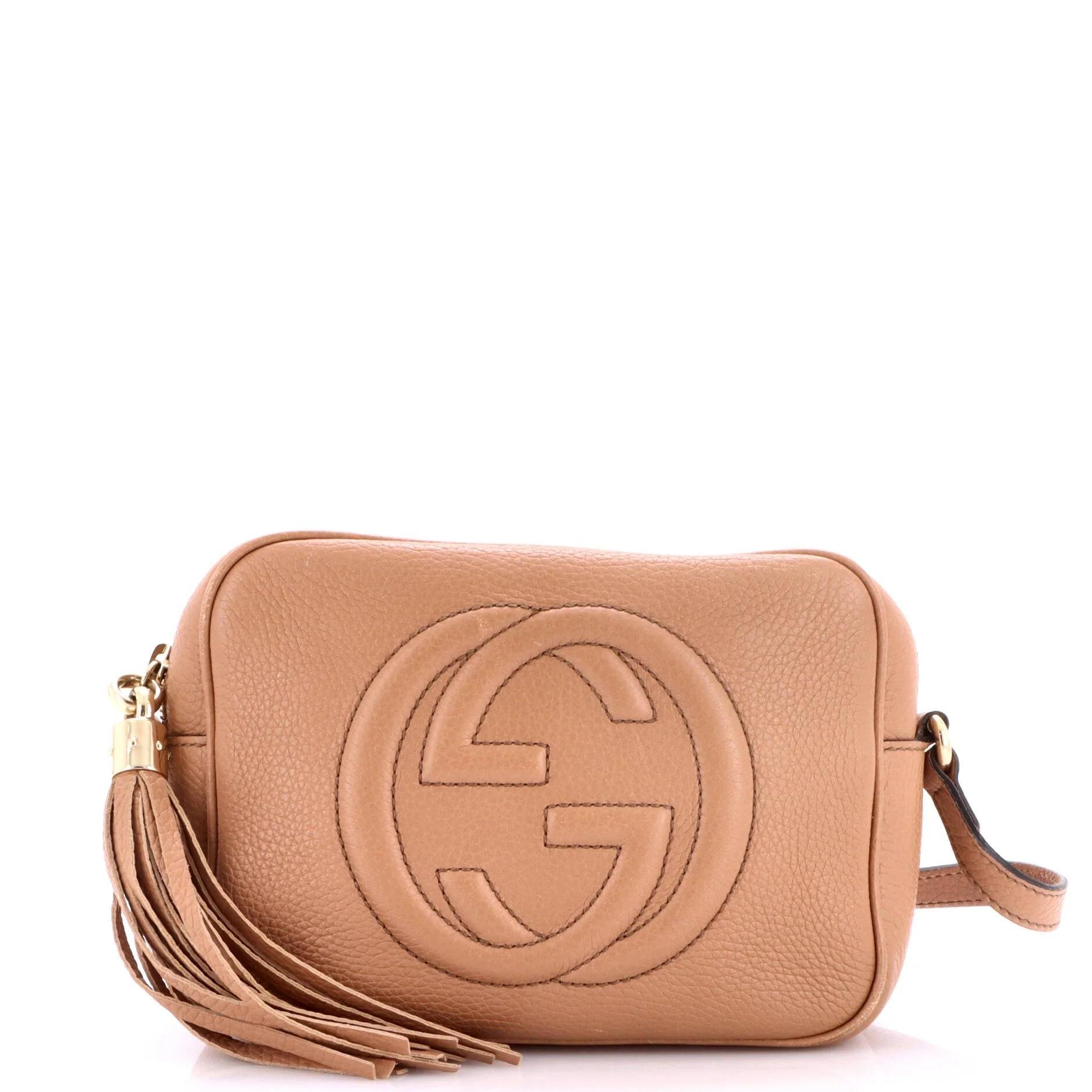 Leather crossbody bag
