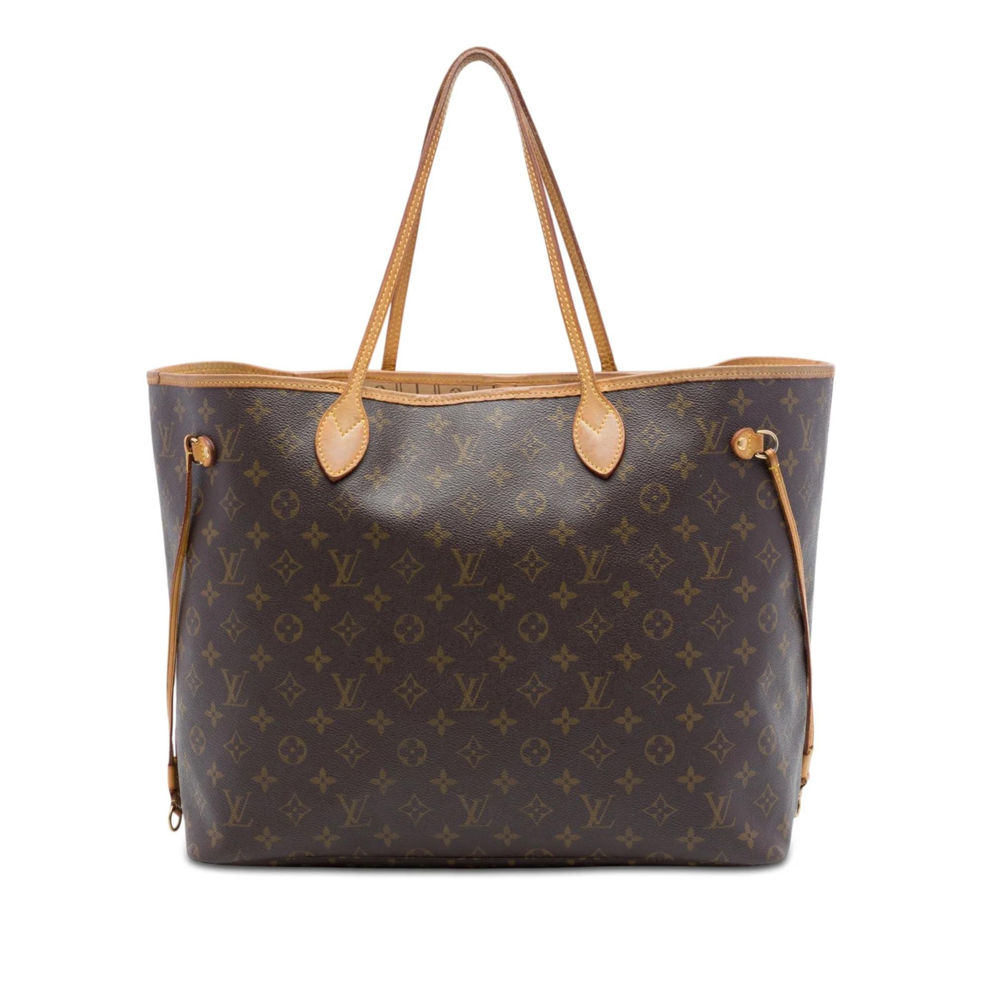 Neverfull leather tote