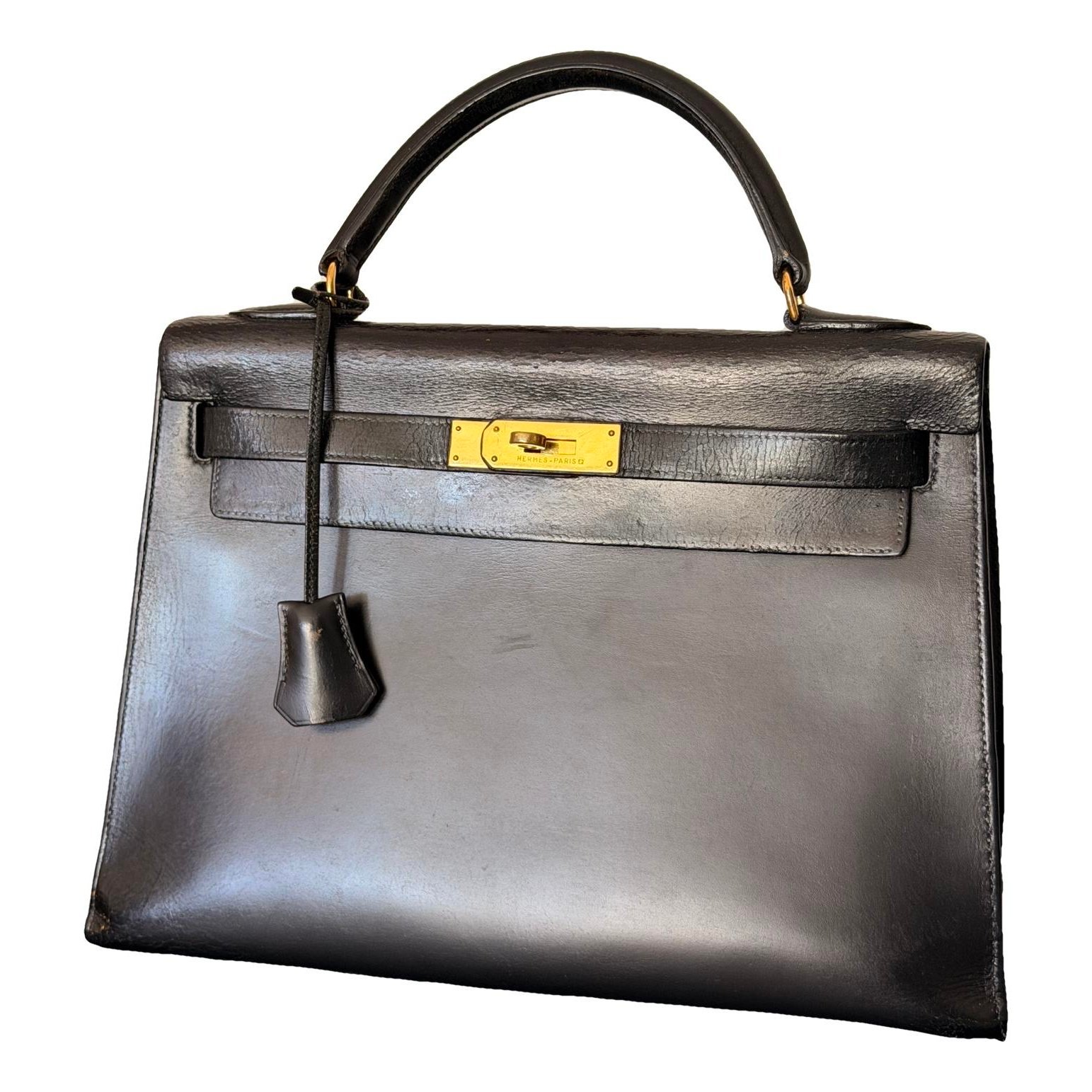 Kelly 32 leather handbag