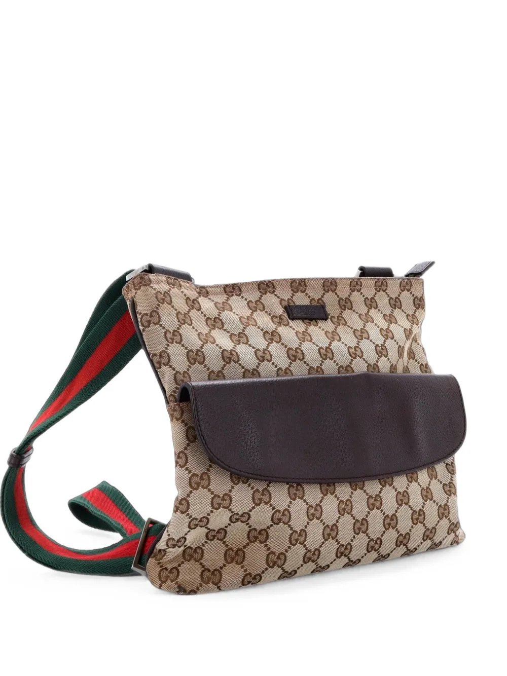 Front Pocket Messenger Bag GG Canvas Medium crossbody bag