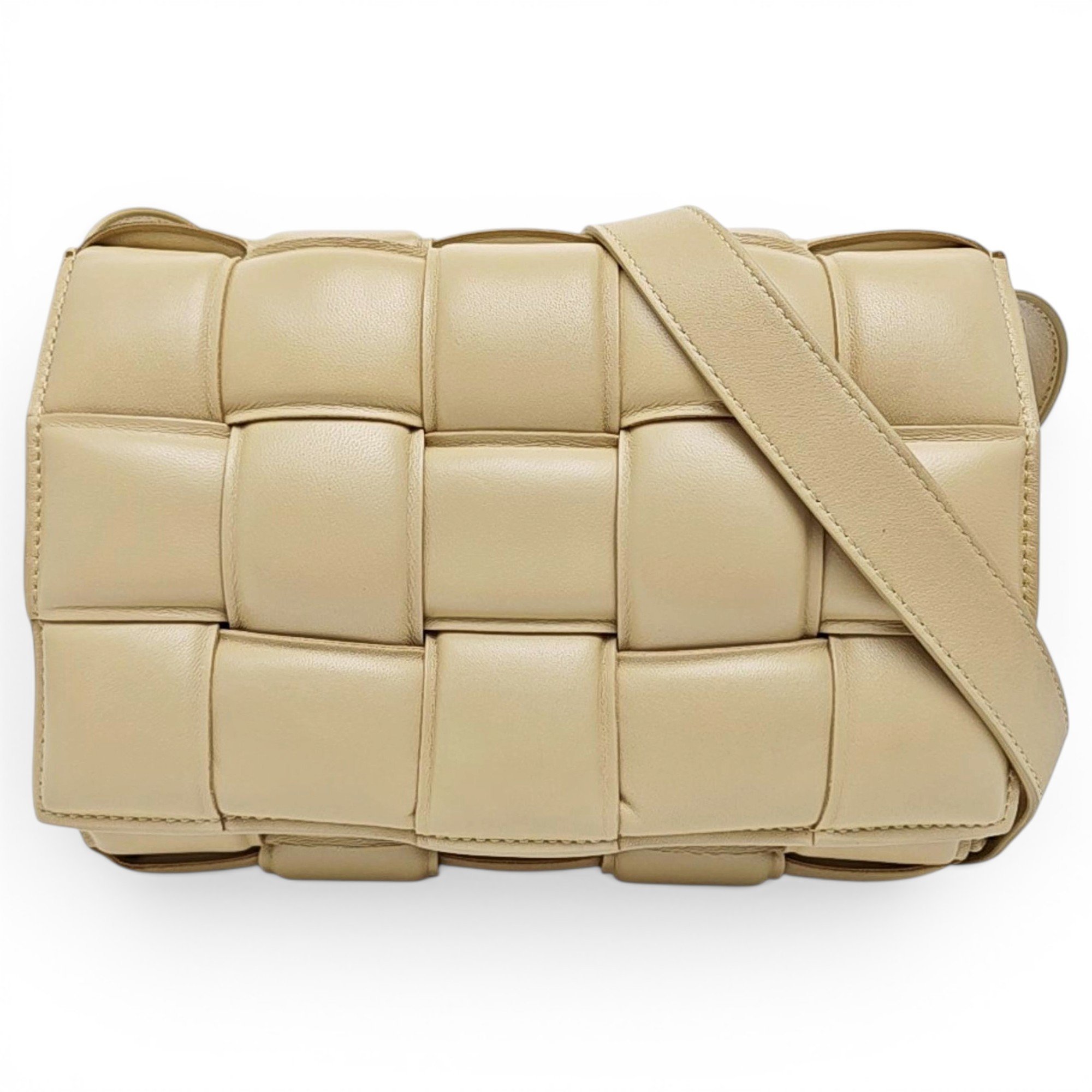 Cassette Padded leather crossbody bag