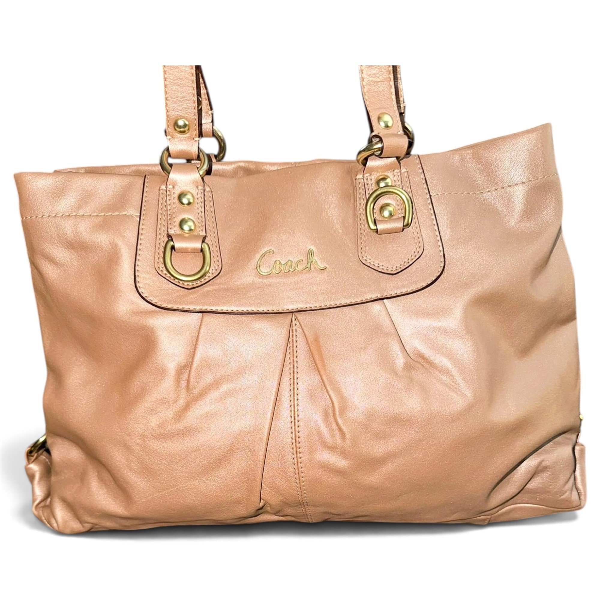 Leather satchel