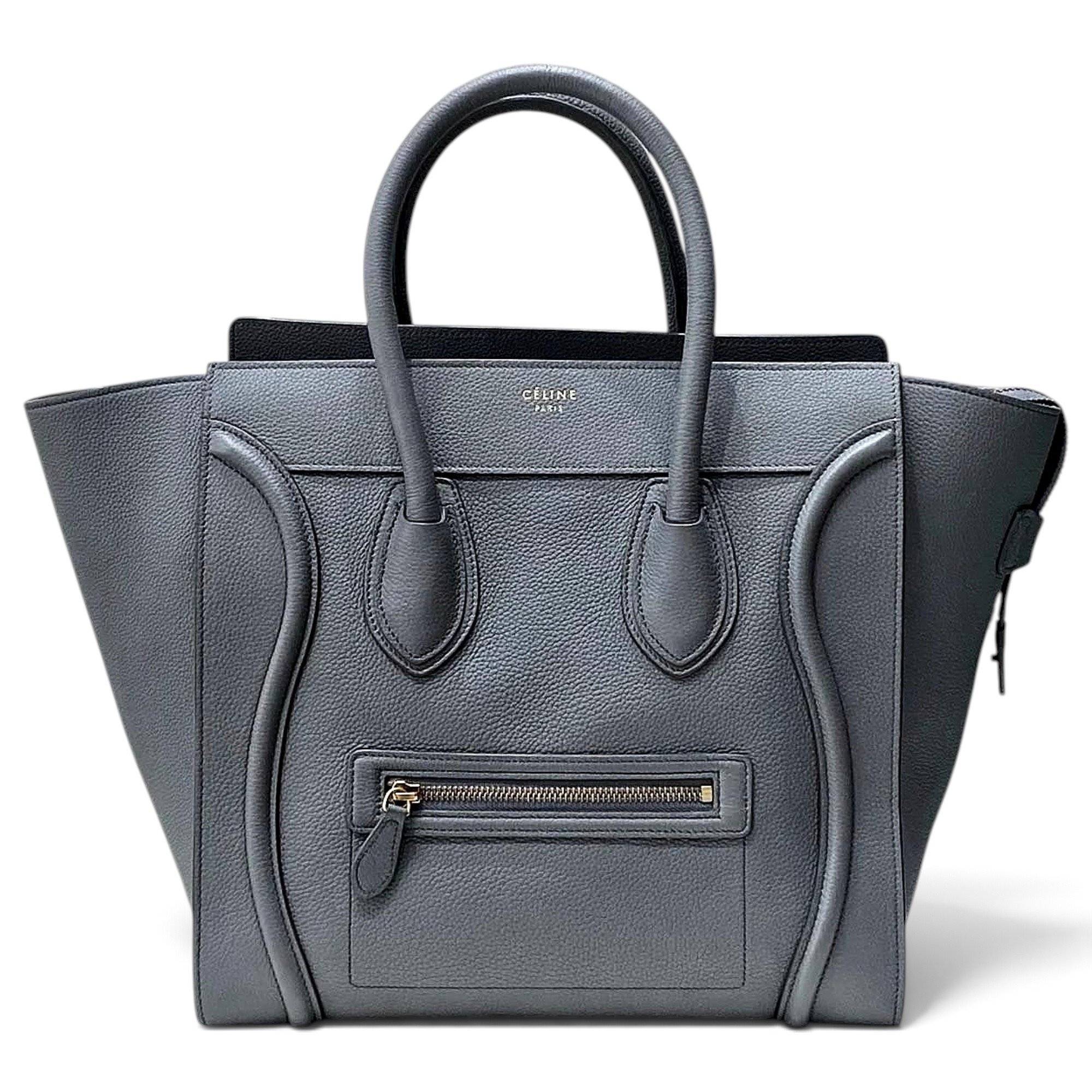 Luggage leather tote