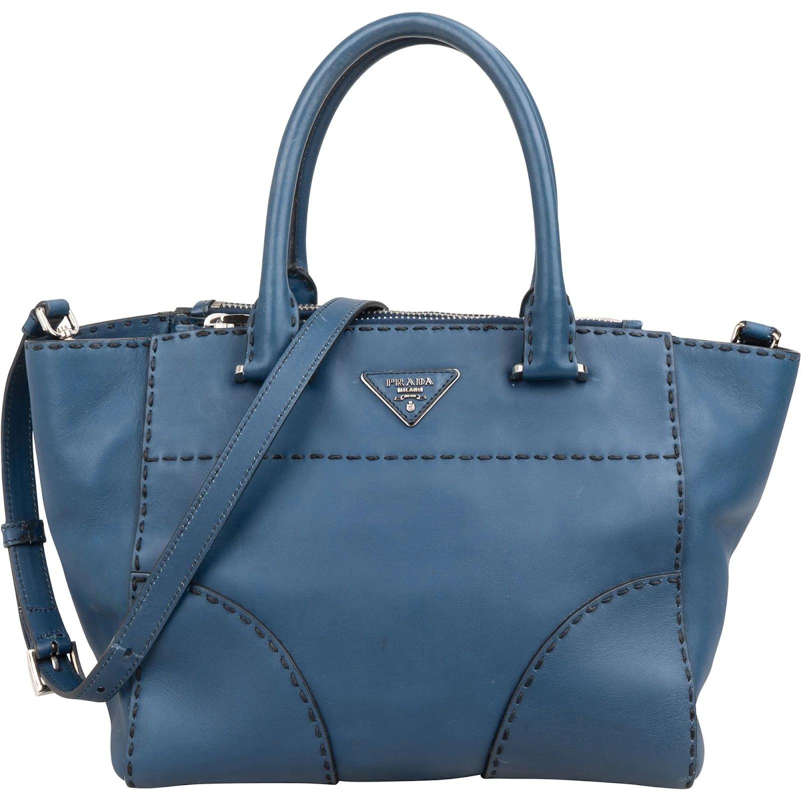 Galleria leather handbag