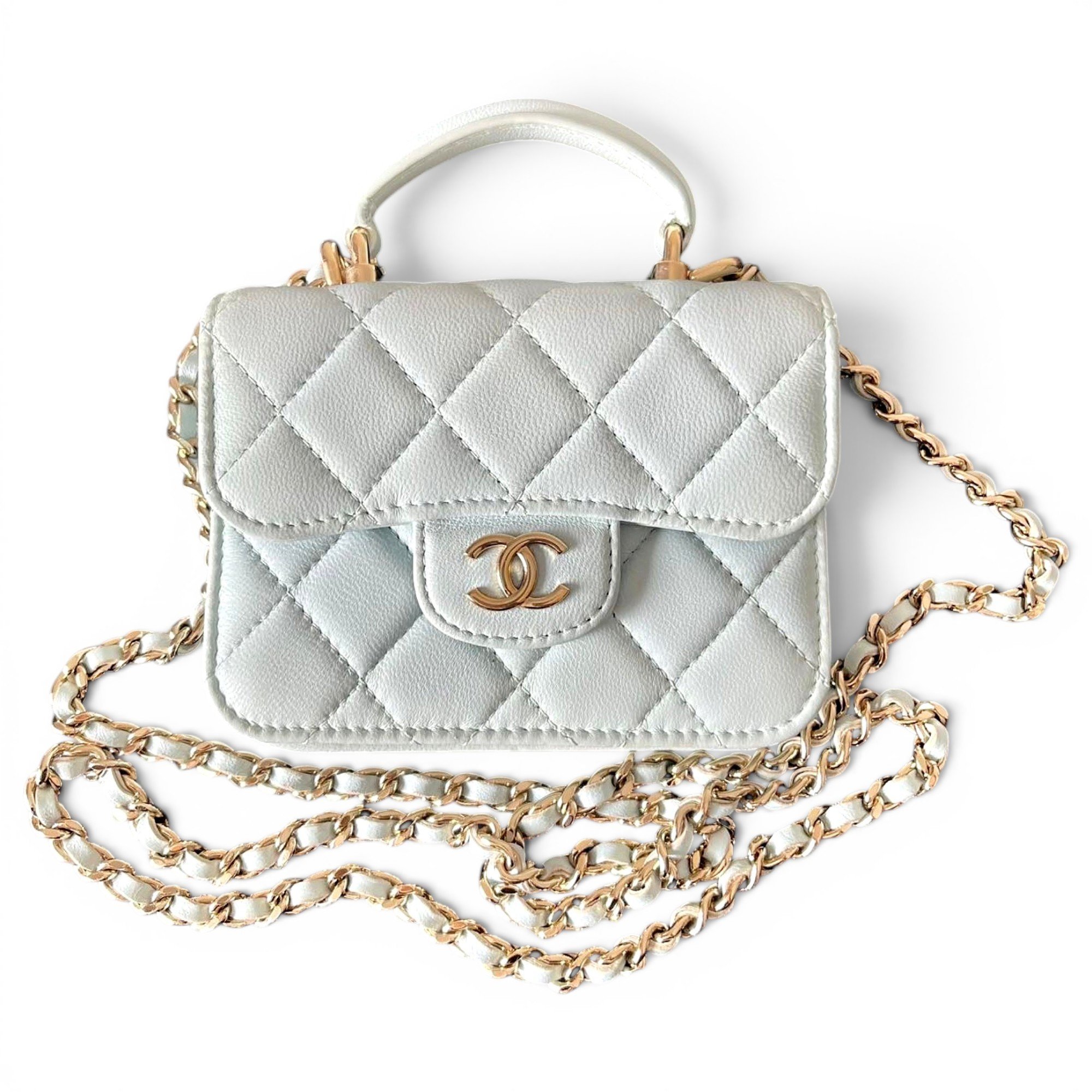 Wallet On Chain Timeless/Classique leather crossbody bag