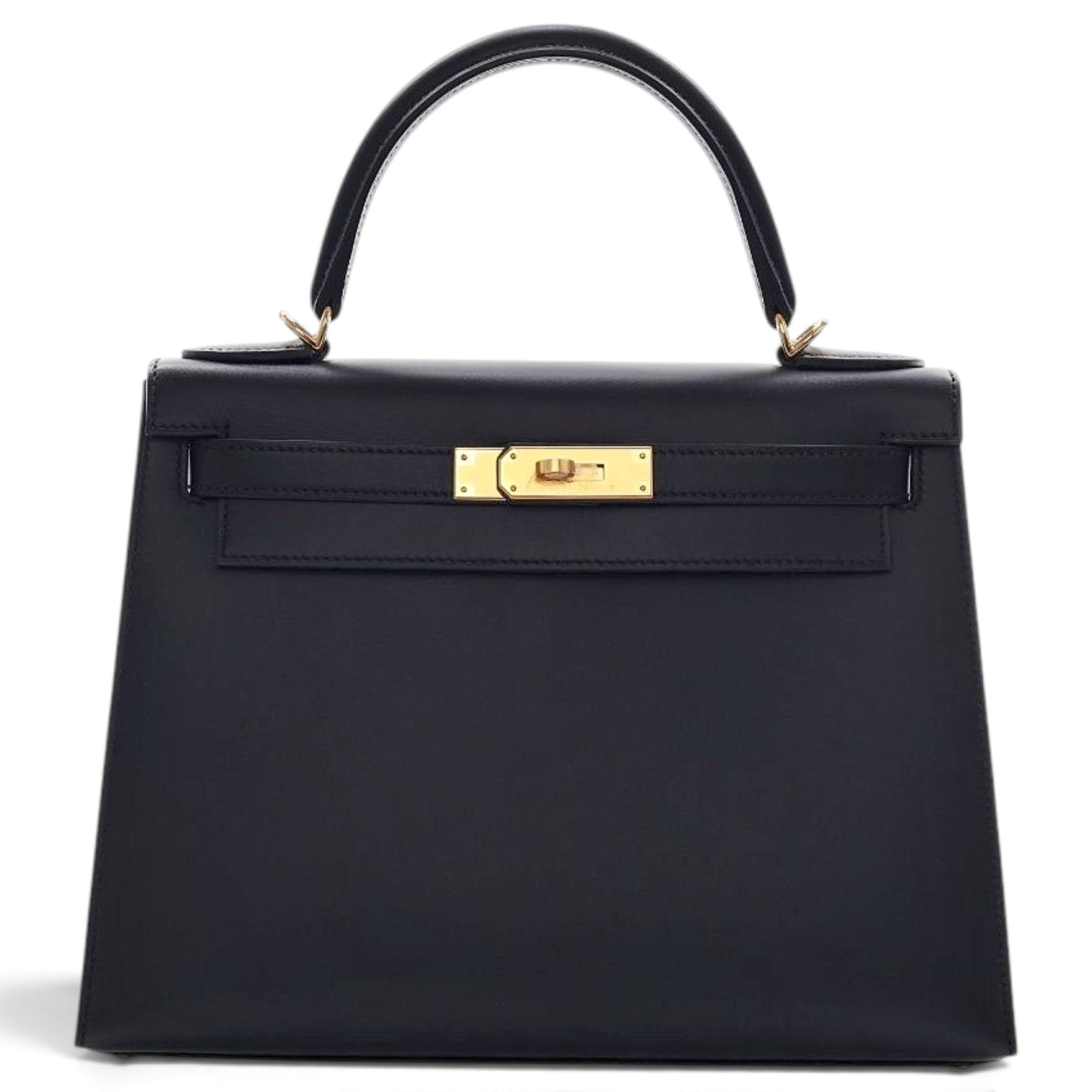 Hermes Kelly 28 leather handbag