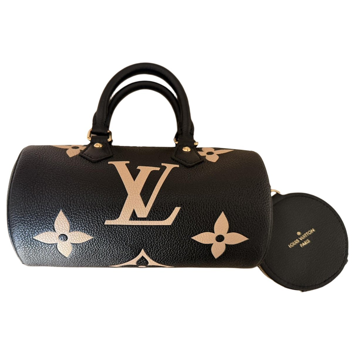 Papillon BB leather handbag