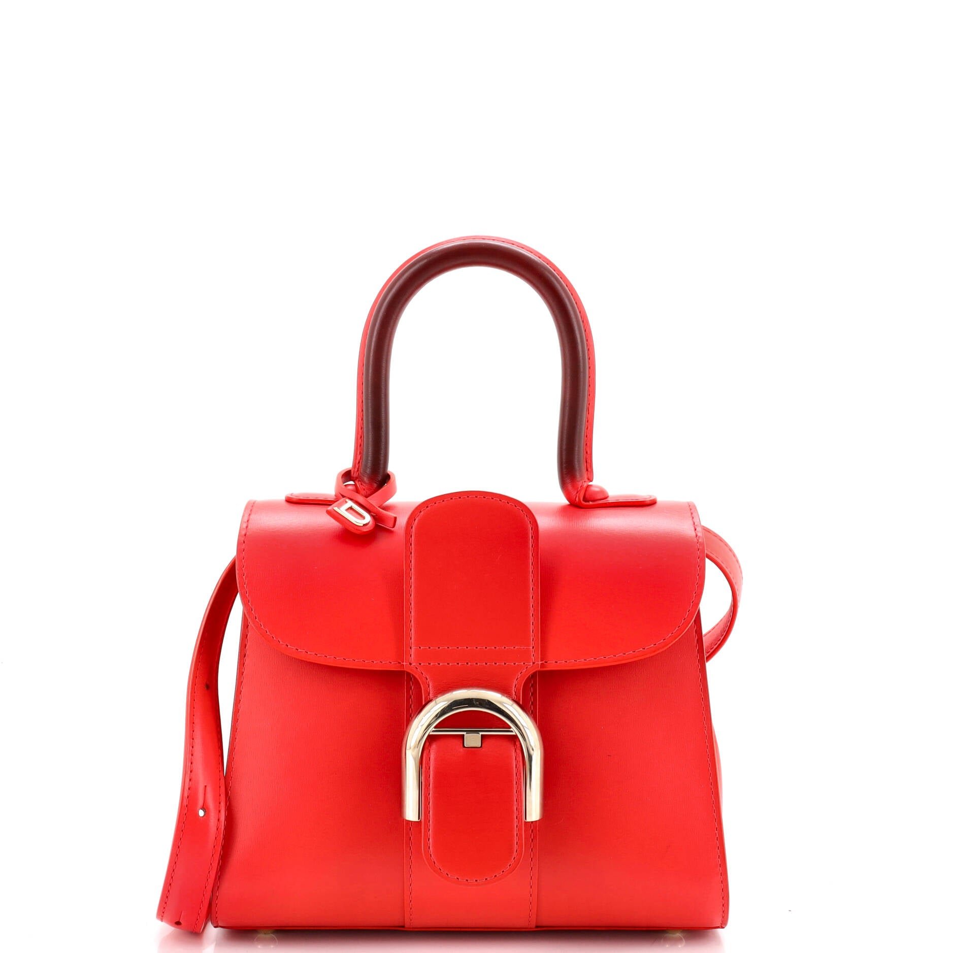 Brillant Top Handle Bag Leather Mini