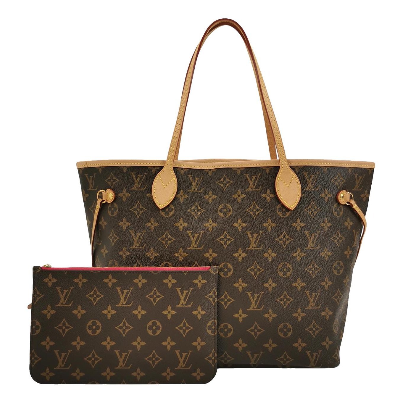 Neverfull leather tote
