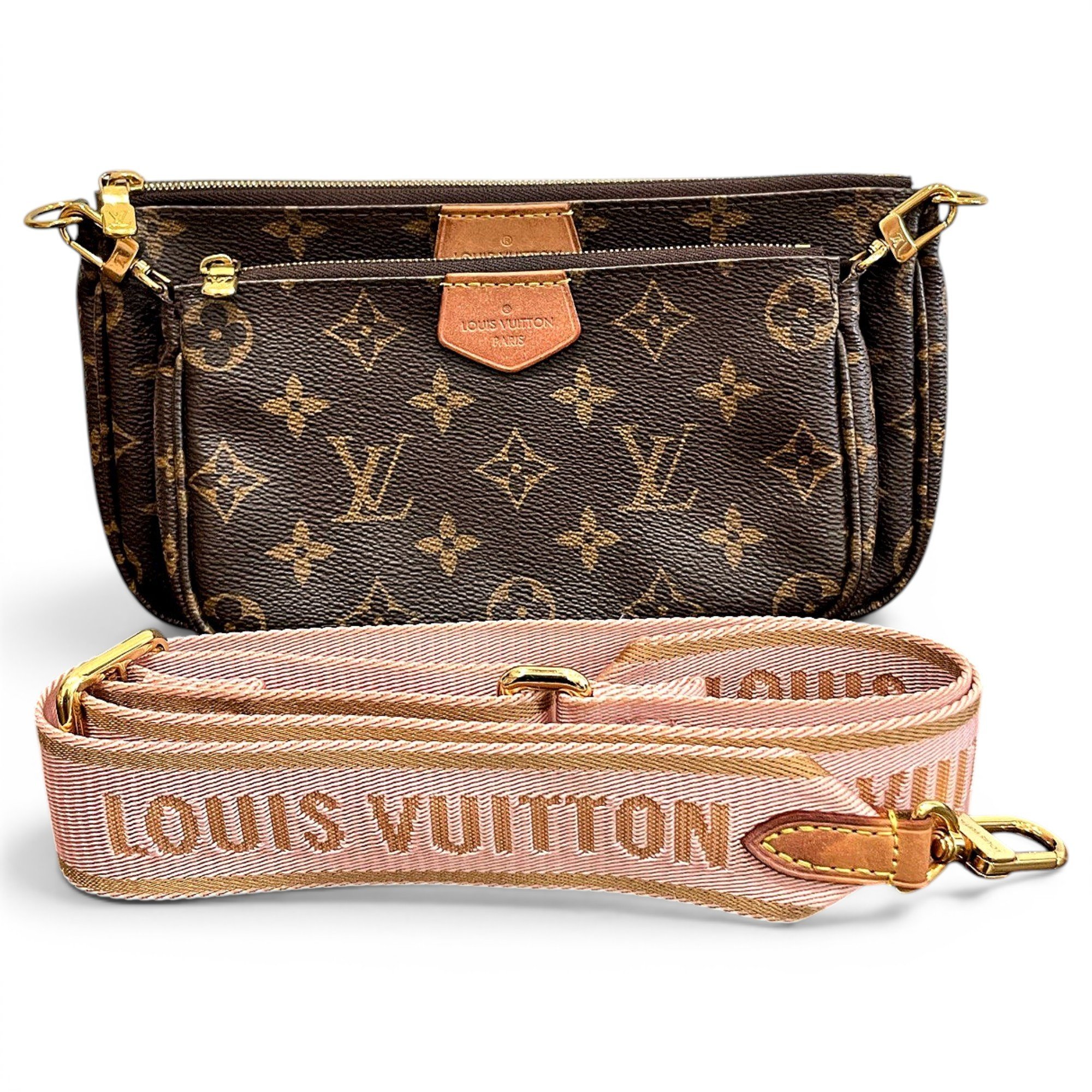 Multi Pochette Accessoires leather handbag