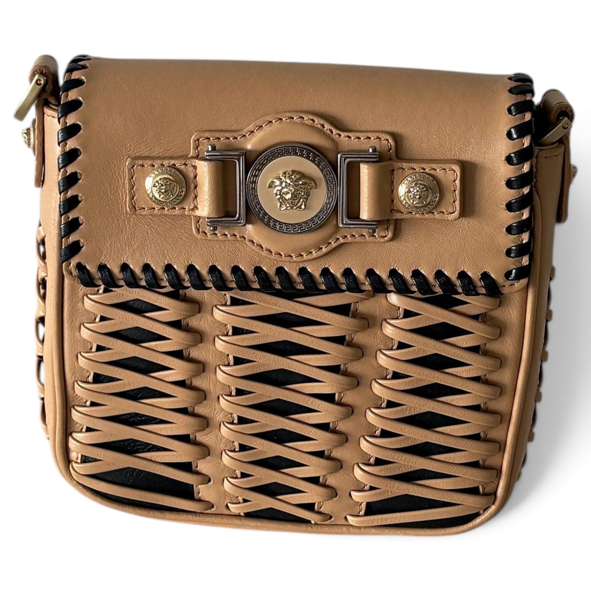 Virtus leather crossbody bag