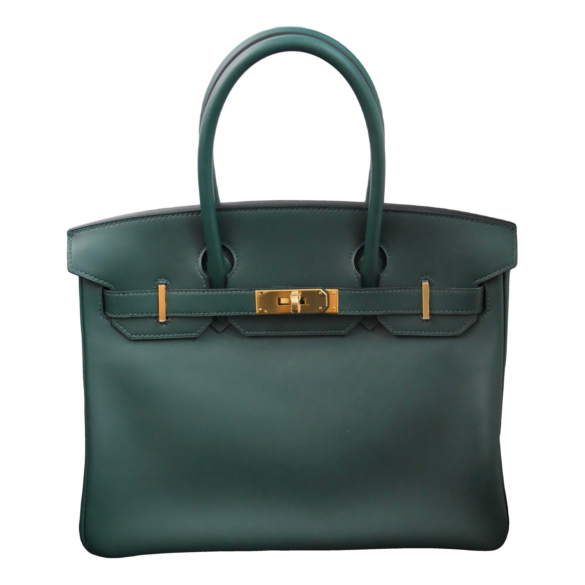 Birkin 30 leather handbag