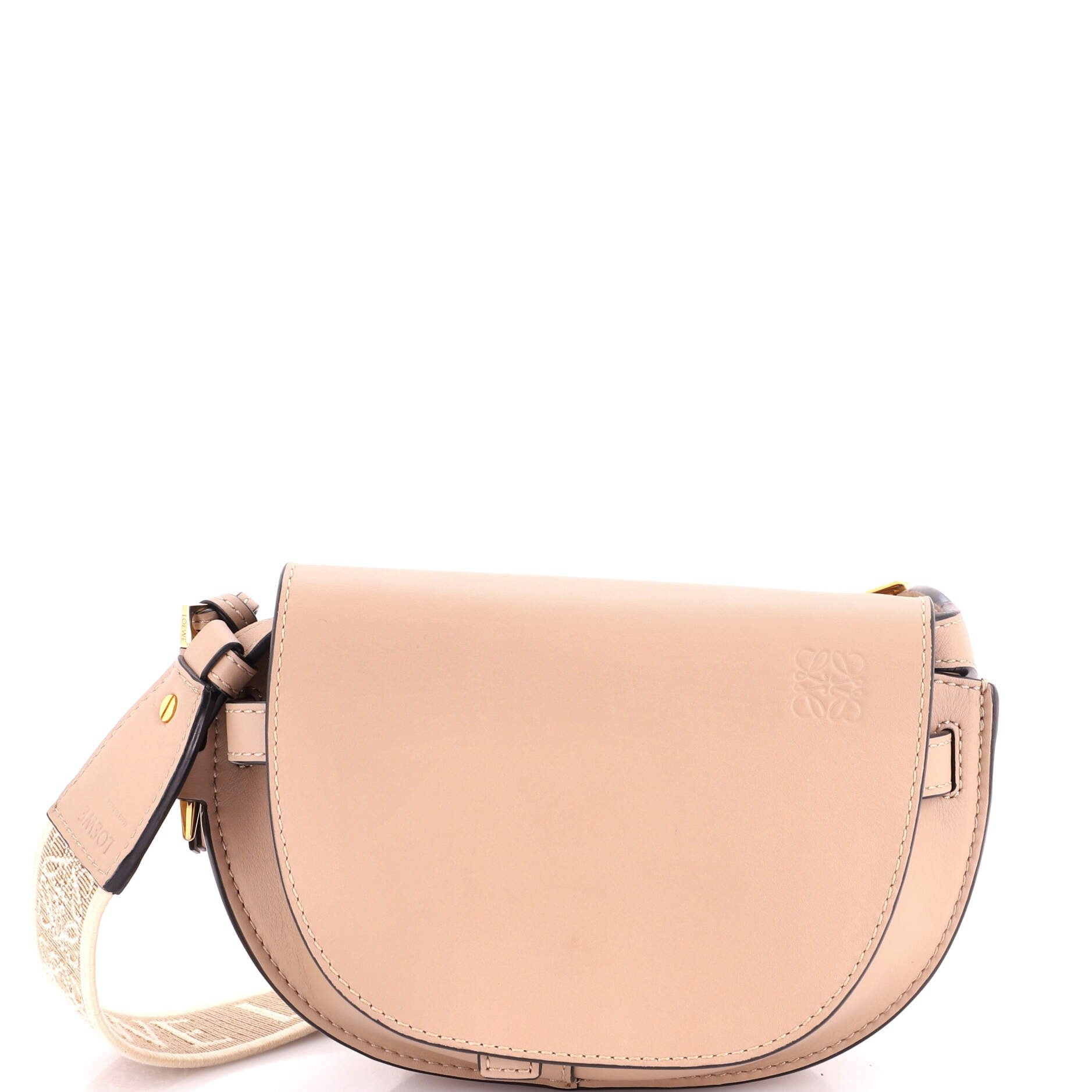 Gate Dual Shoulder Bag Leather Mini