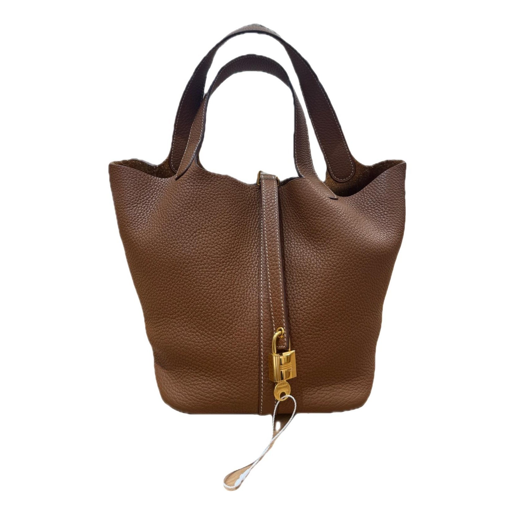Picotin leather handbag