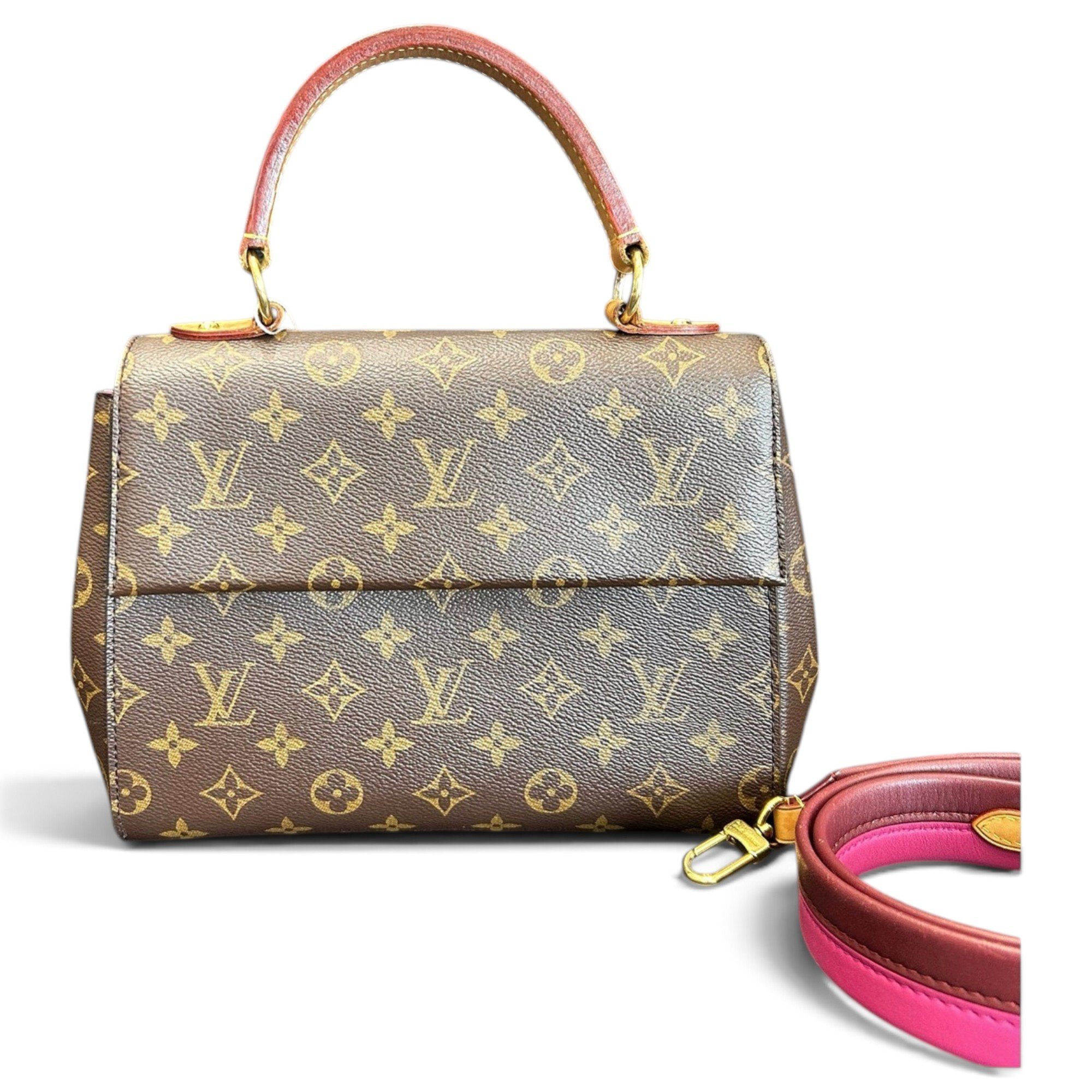 Cluny leather handbag