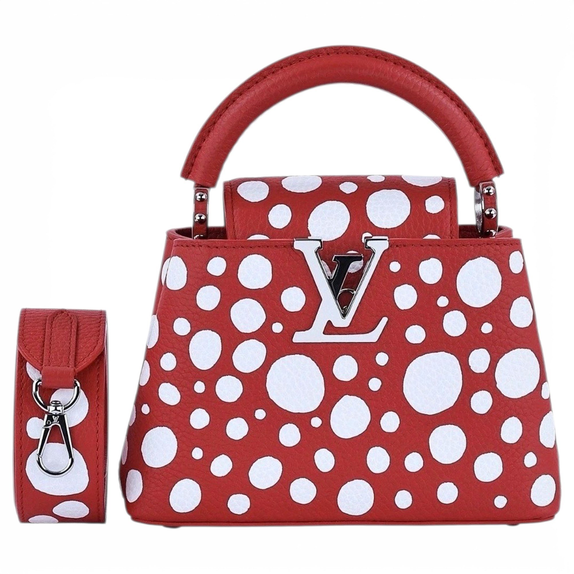 Capucines leather handbag