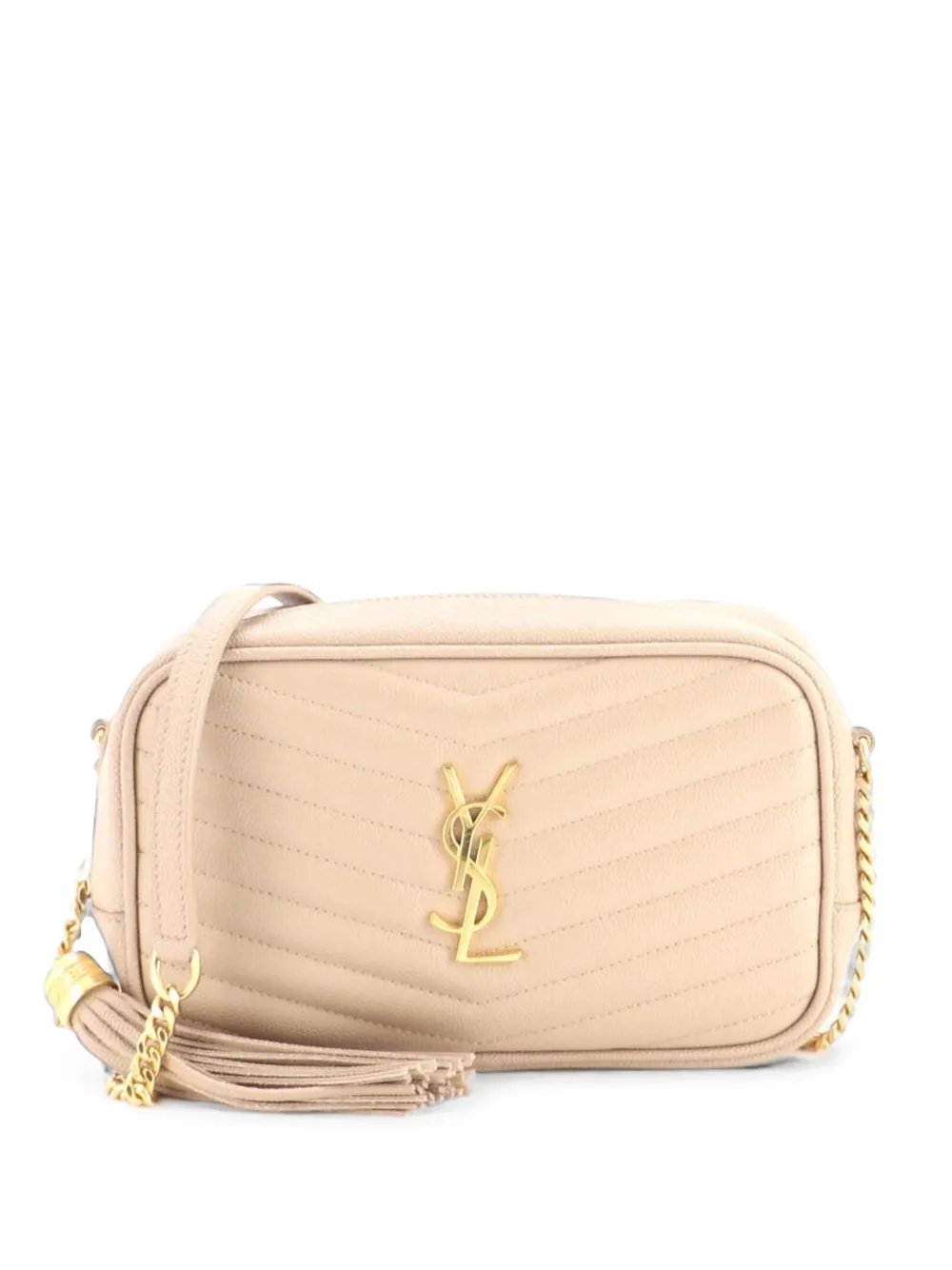 Lou Camera Bag Matelasse Chevron Leather Mini crossbody bag