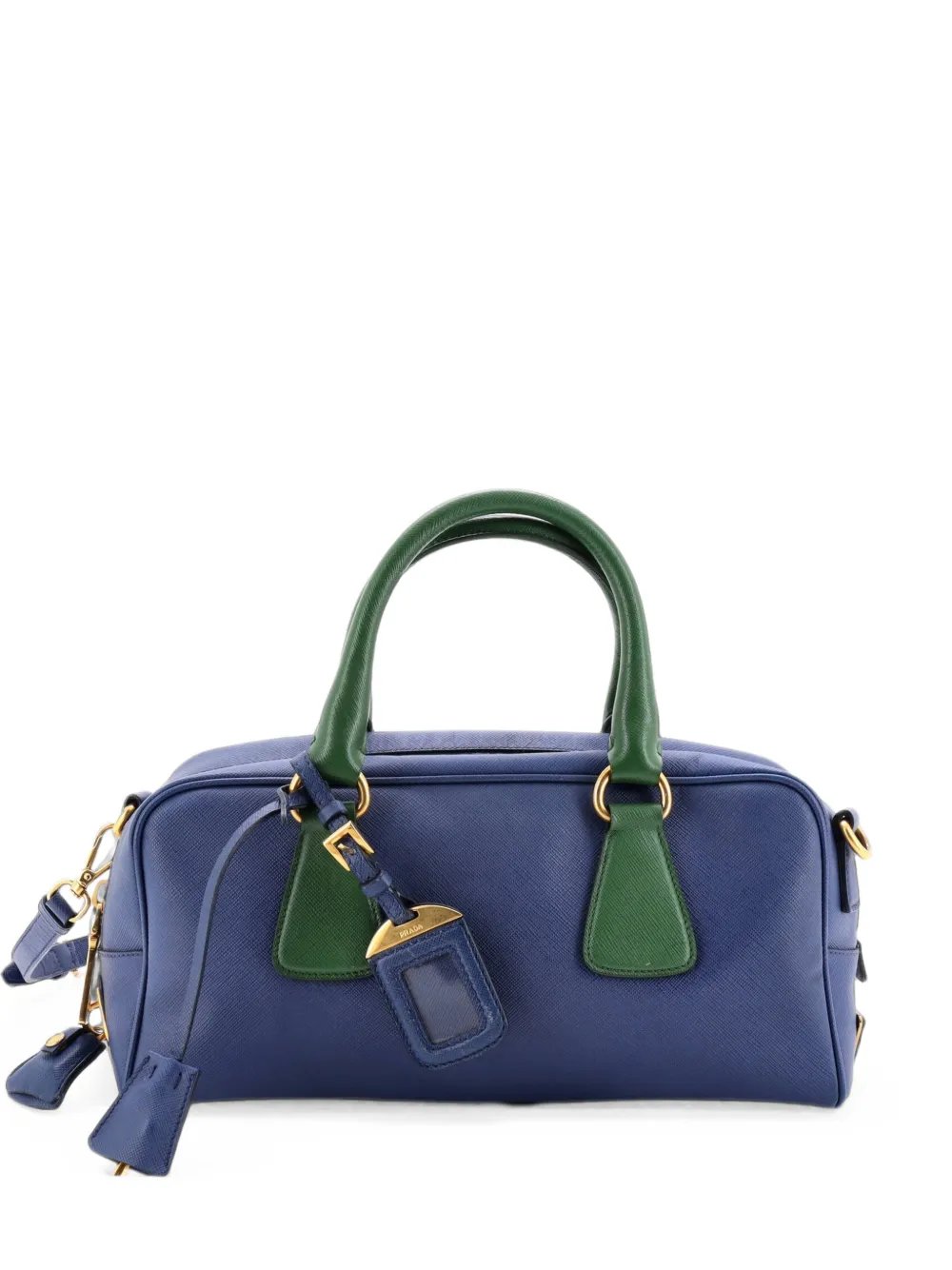 Convertible Bauletto Bag Saffiano Leather East West handbag