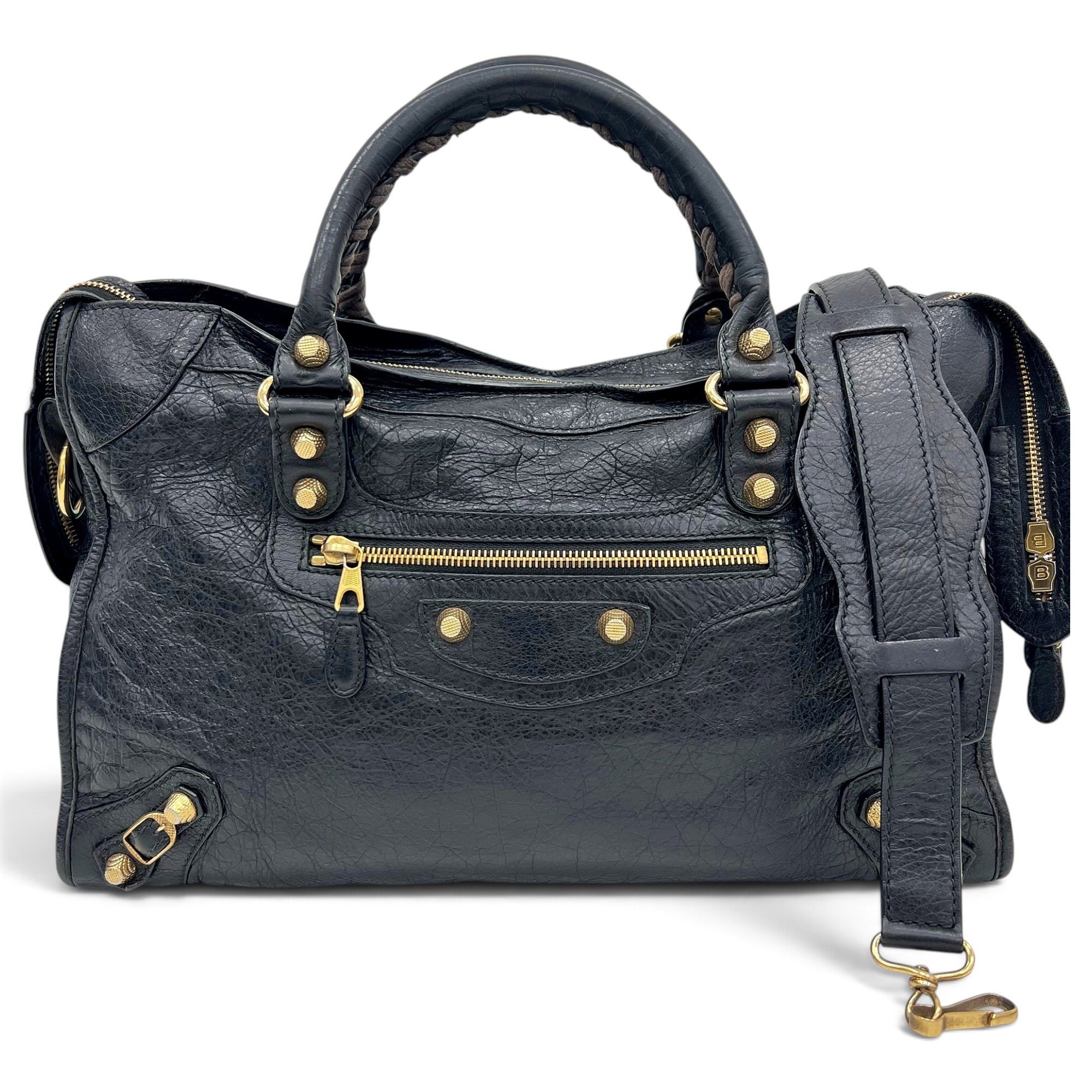 Balenciaga City leather handbag