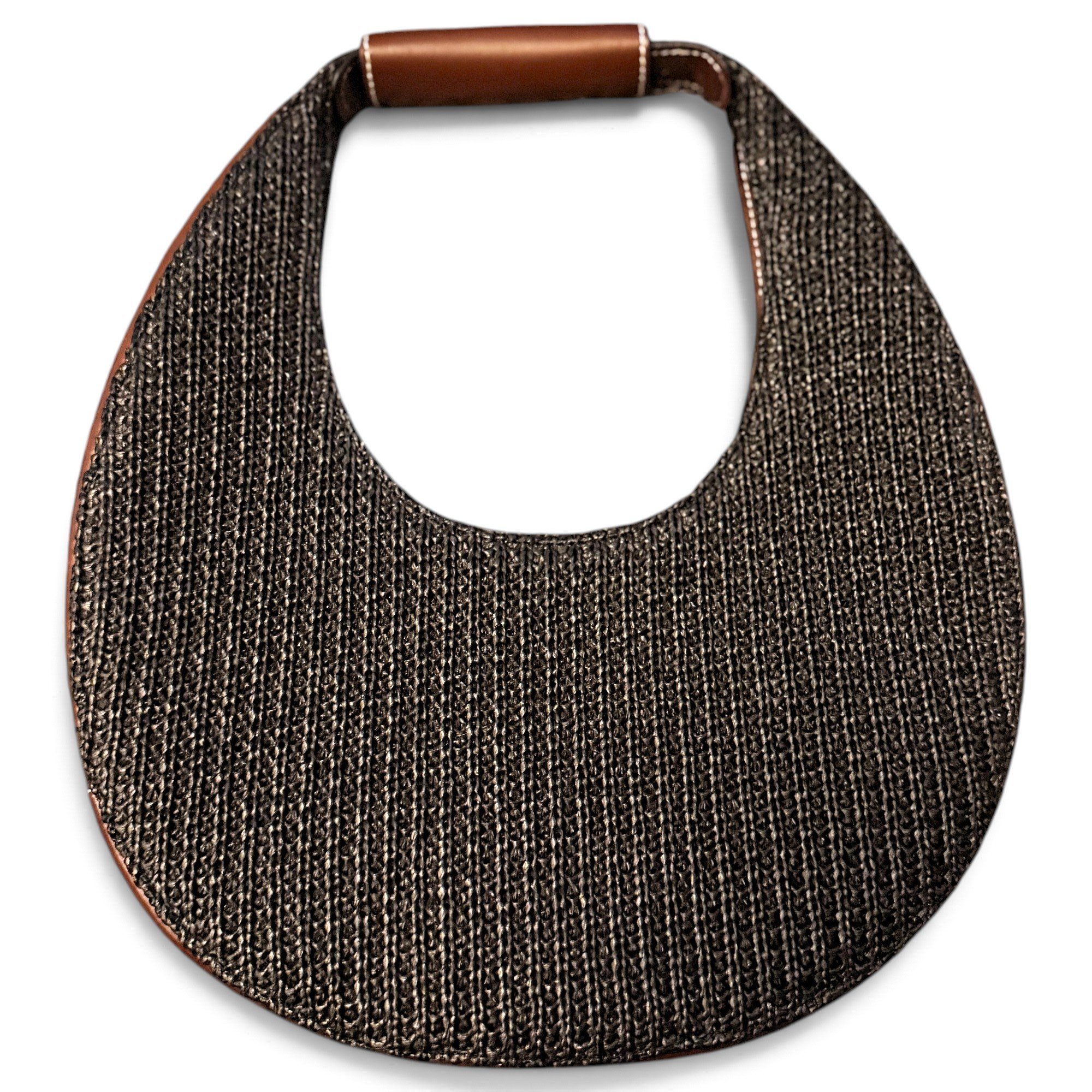 Moon leather handbag