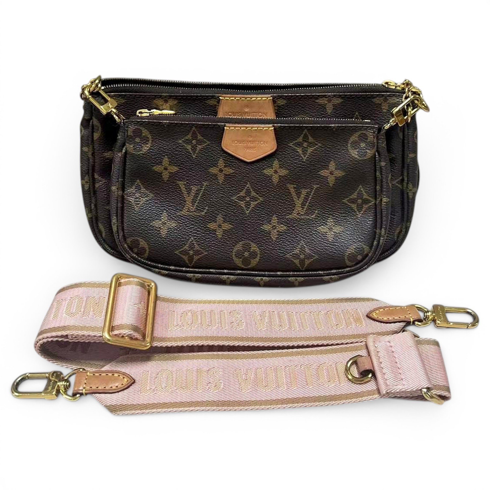 Multi Pochette Accessoires leather handbag