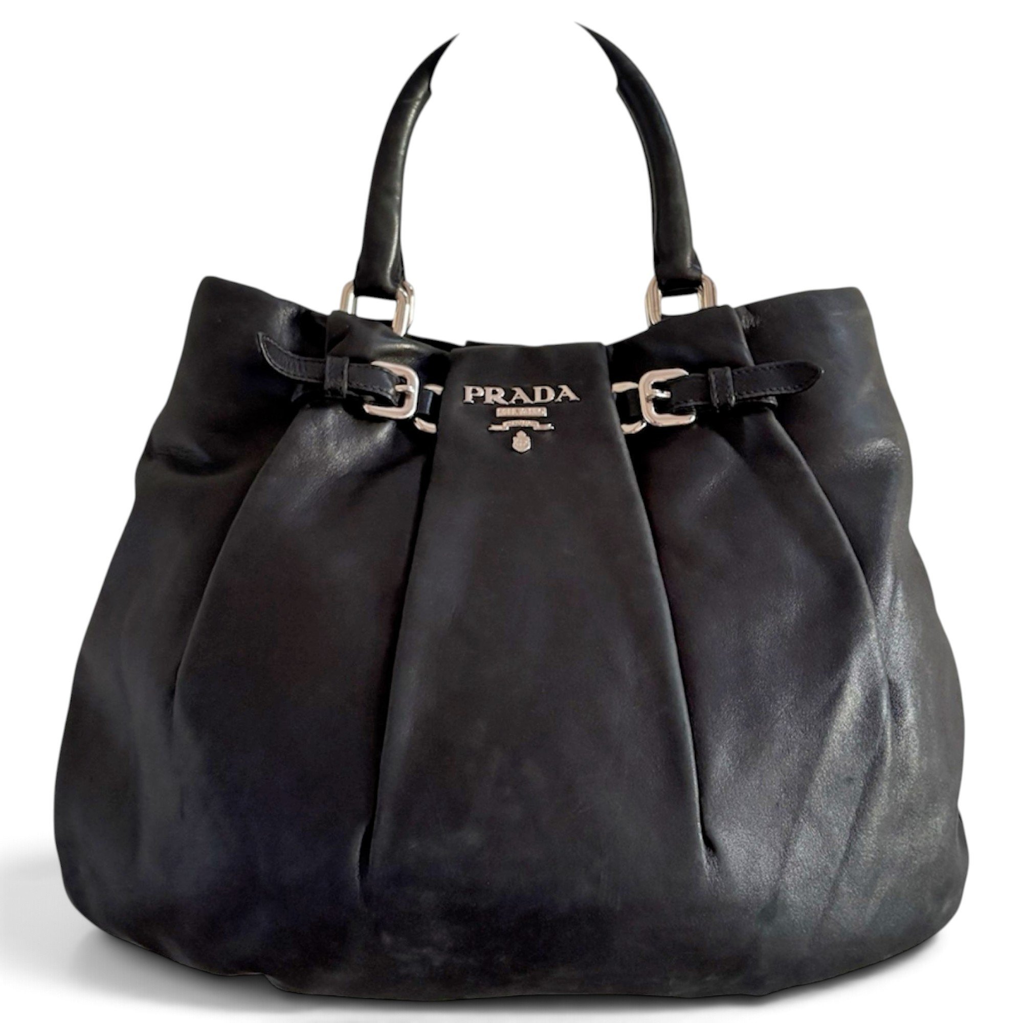 Leather handbag