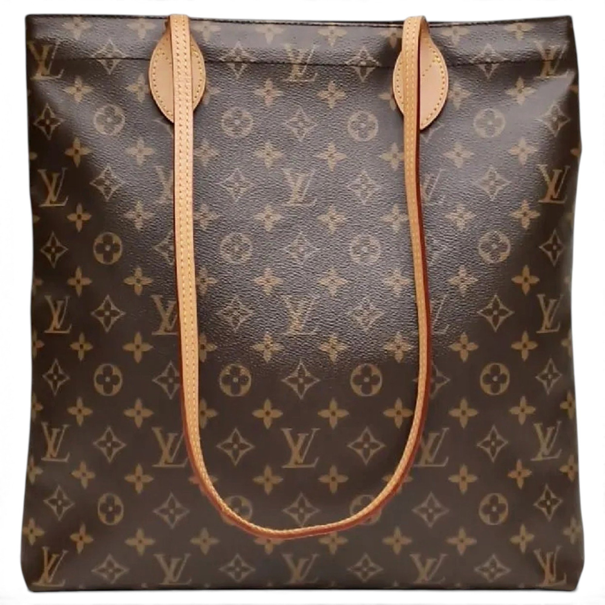Louis Vuitton Carry All leather handbag
