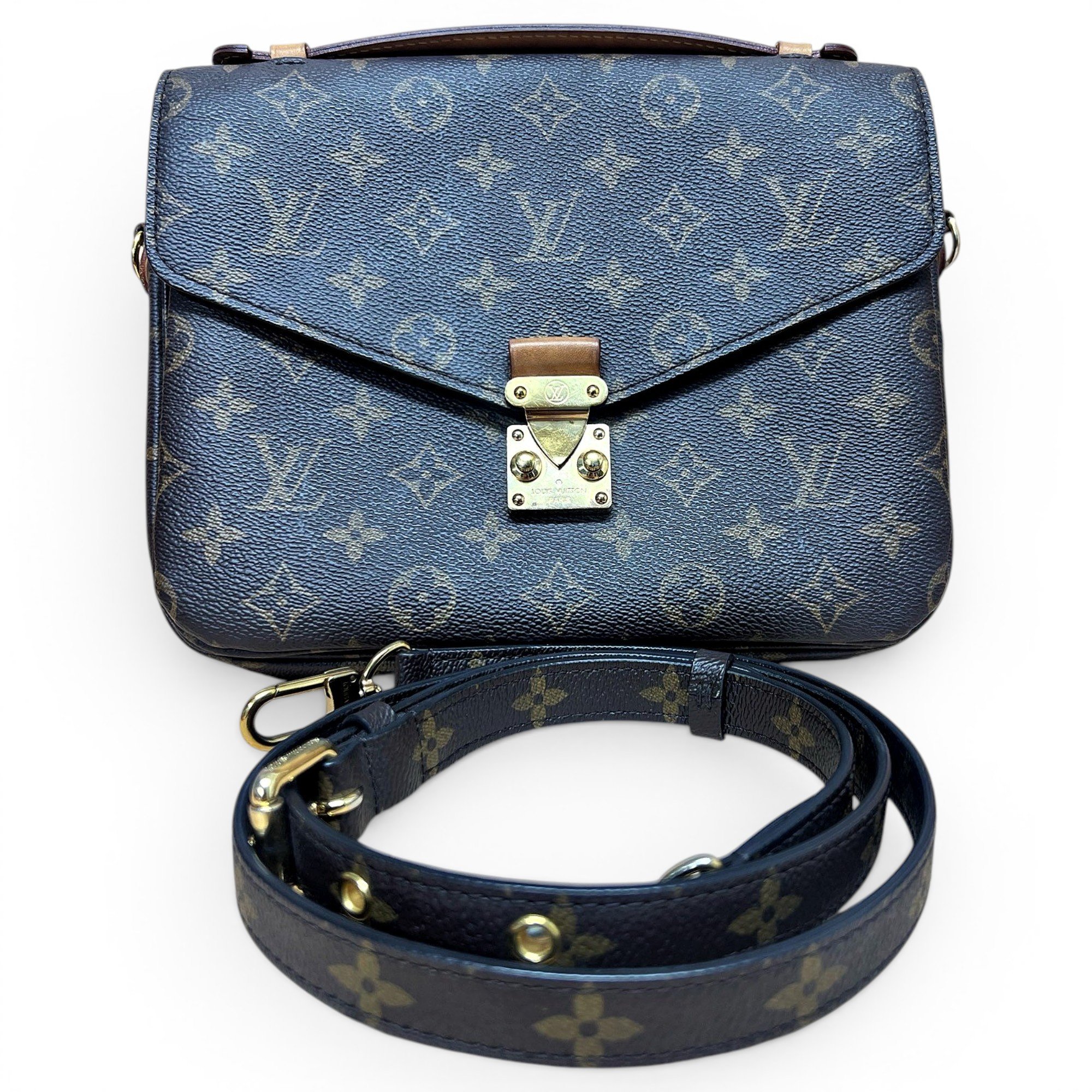 Metis leather crossbody bag