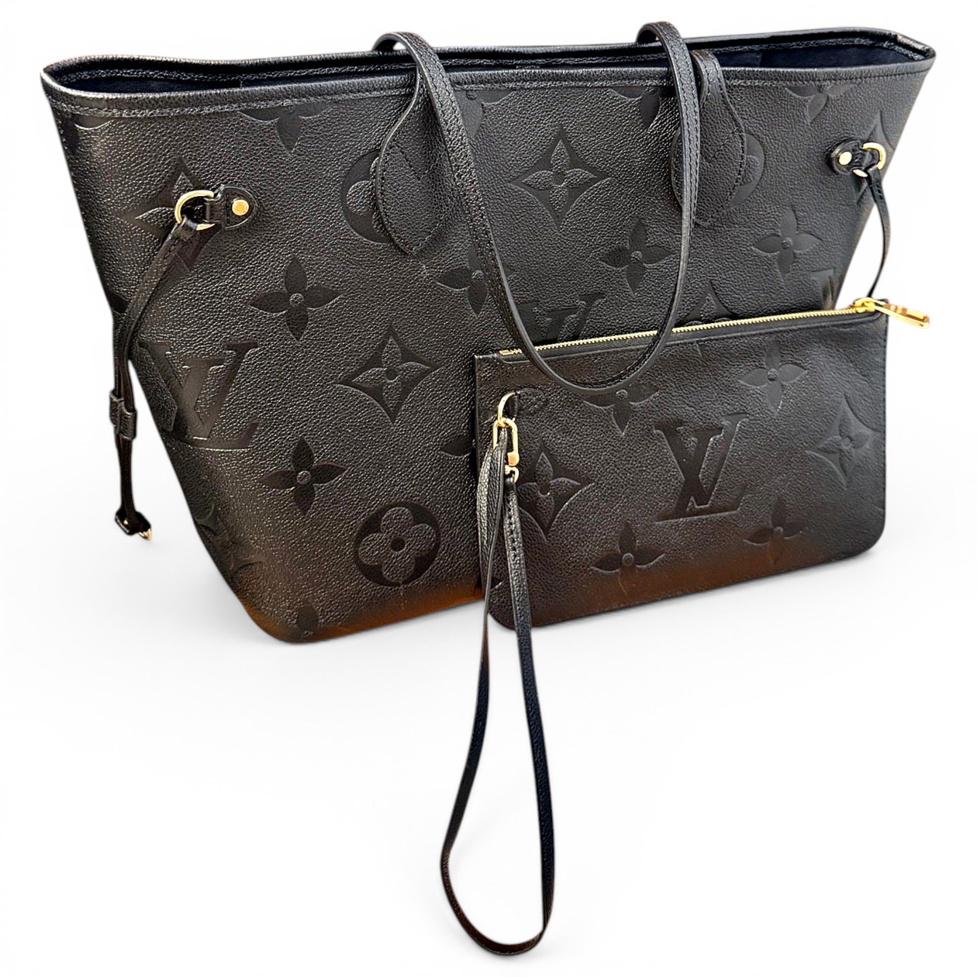Neverfull leather tote