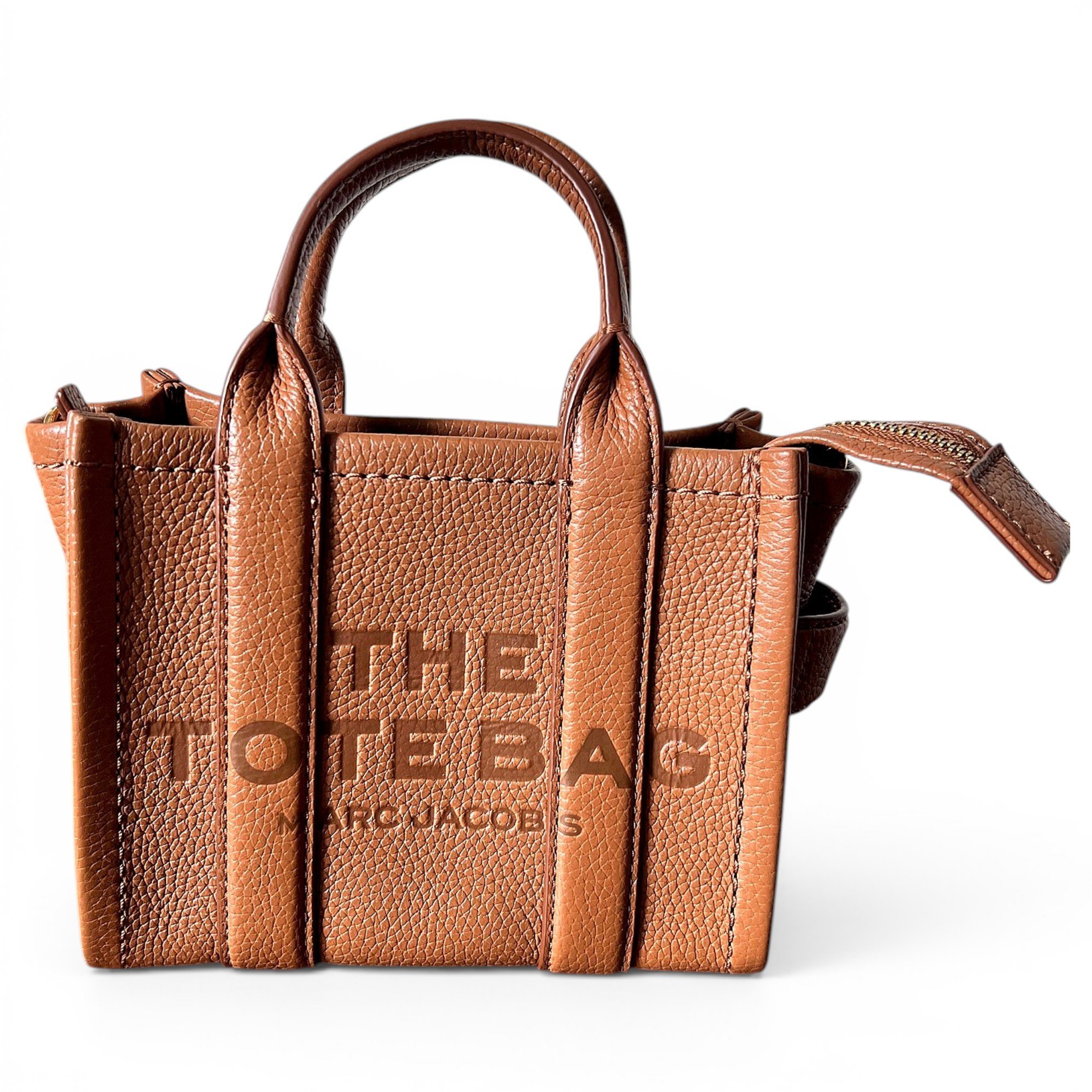 The Tag Tote leather tote