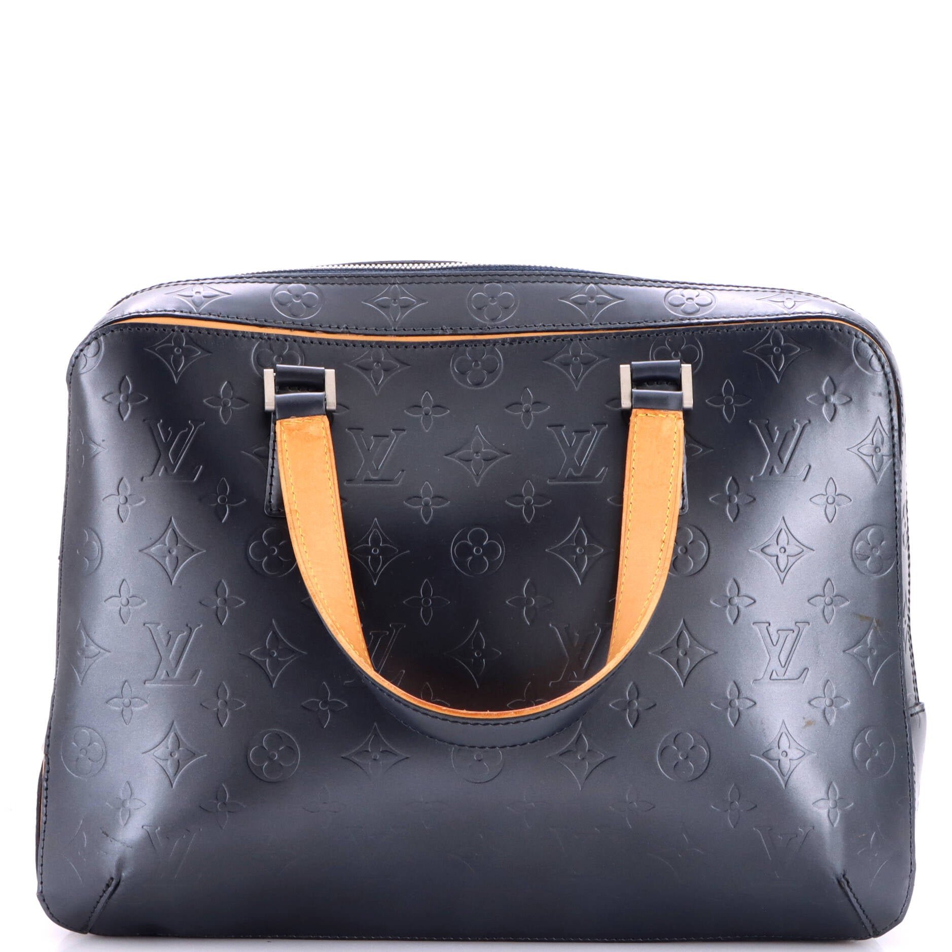 Mat Malden Handbag Monogram Vernis