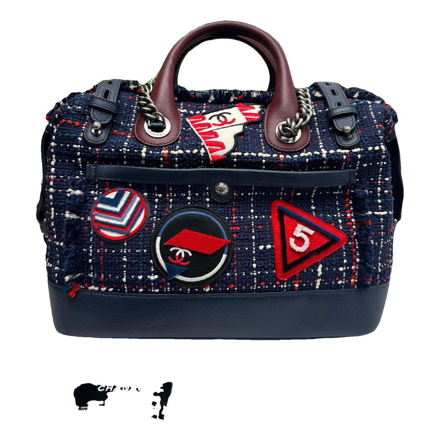 Tweed handbag