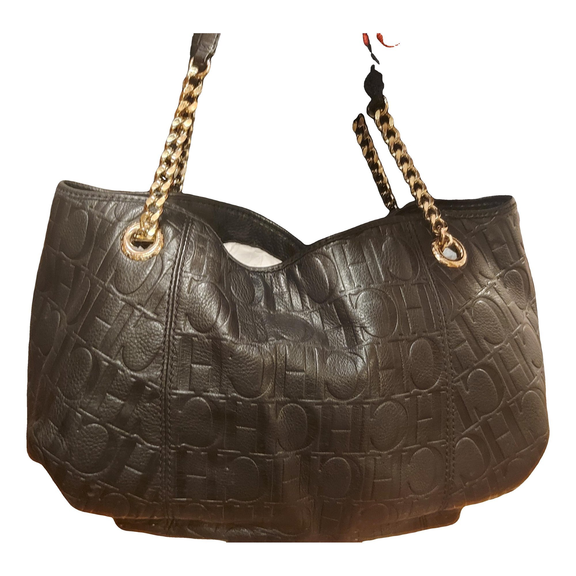 Carolina Herrera Leather tote