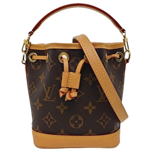 Nano Noé leather handbag