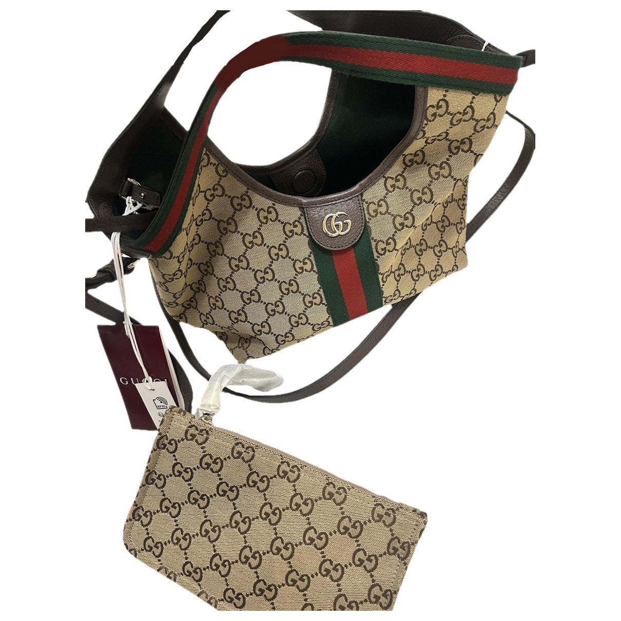 Gucci Giglio cloth handbag