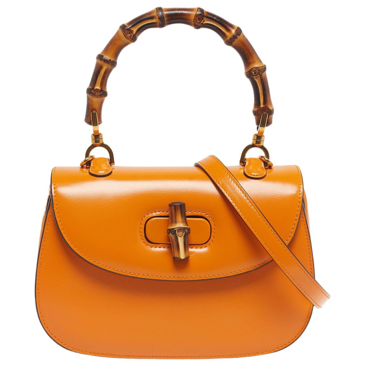 Bamboo leather satchel