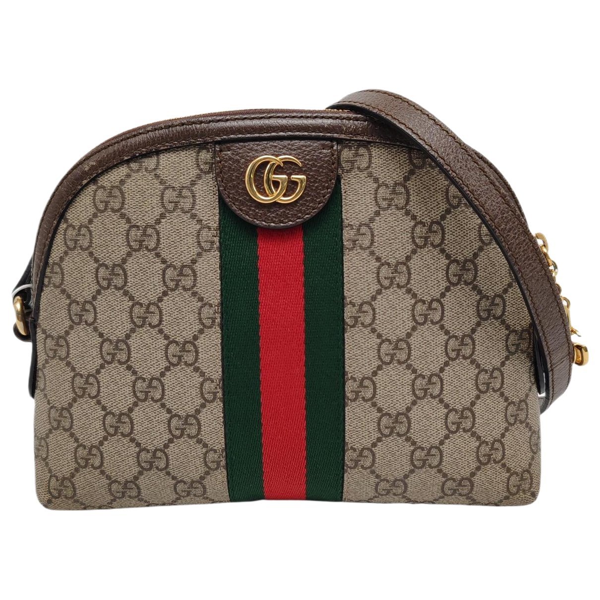Ophidia leather crossbody bag