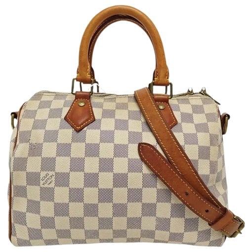 Nano Speedy / Mini HL leather handbag