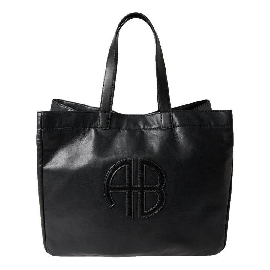 Leather tote
