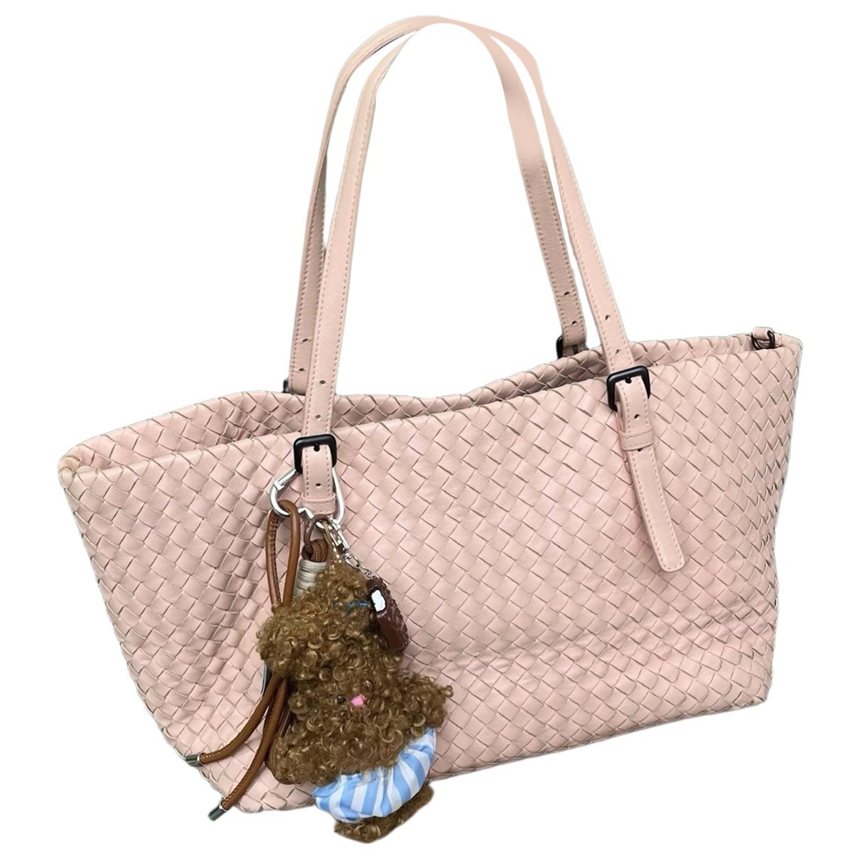 Parachute leather handbag