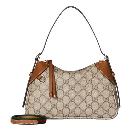 Patent leather handbag