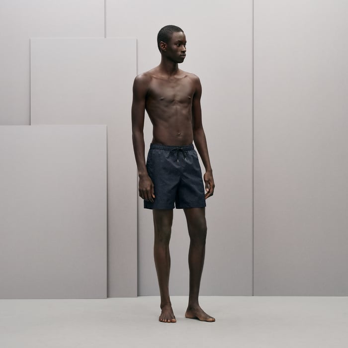 Marine "Ouh La l'H" Swim Trunks