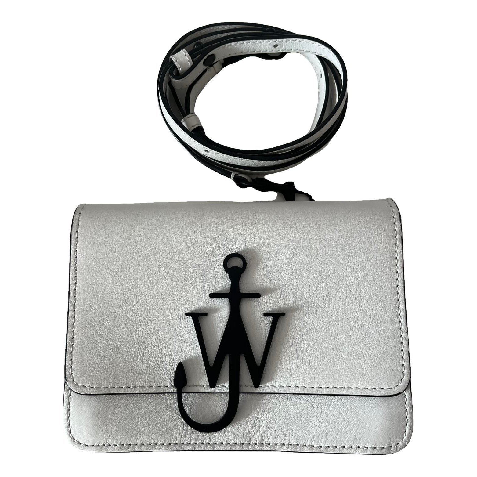 JW Anderson Logo leather crossbody bag
