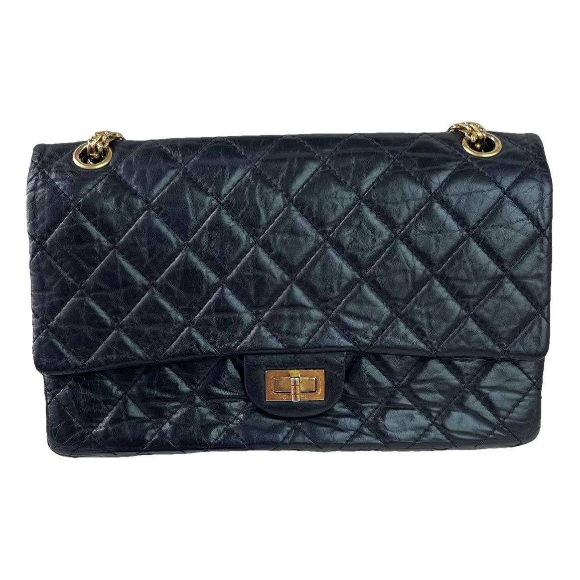 2.55 leather handbag