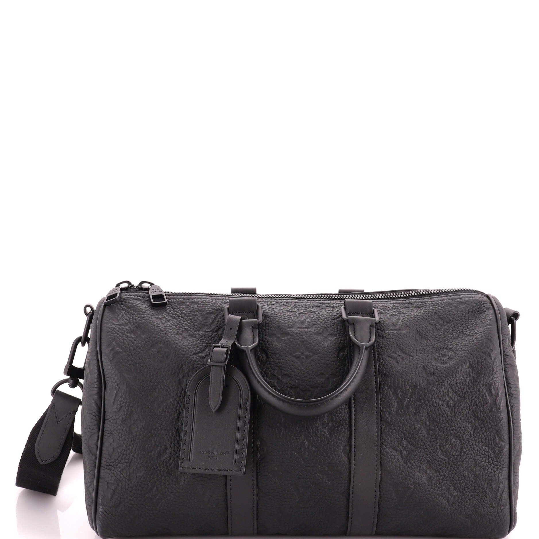 Keepall Bandouliere Bag Monogram Taurillon Leather 35
