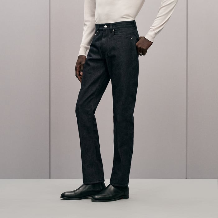 Indigo Straight Cut Jeans