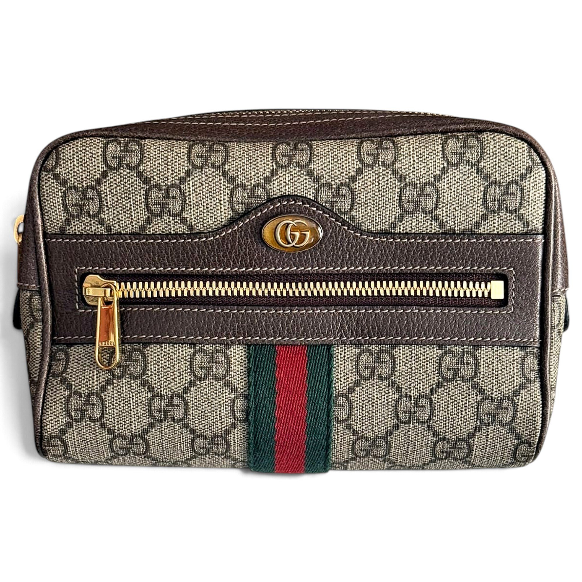 Ophidia GG Supreme leather bag