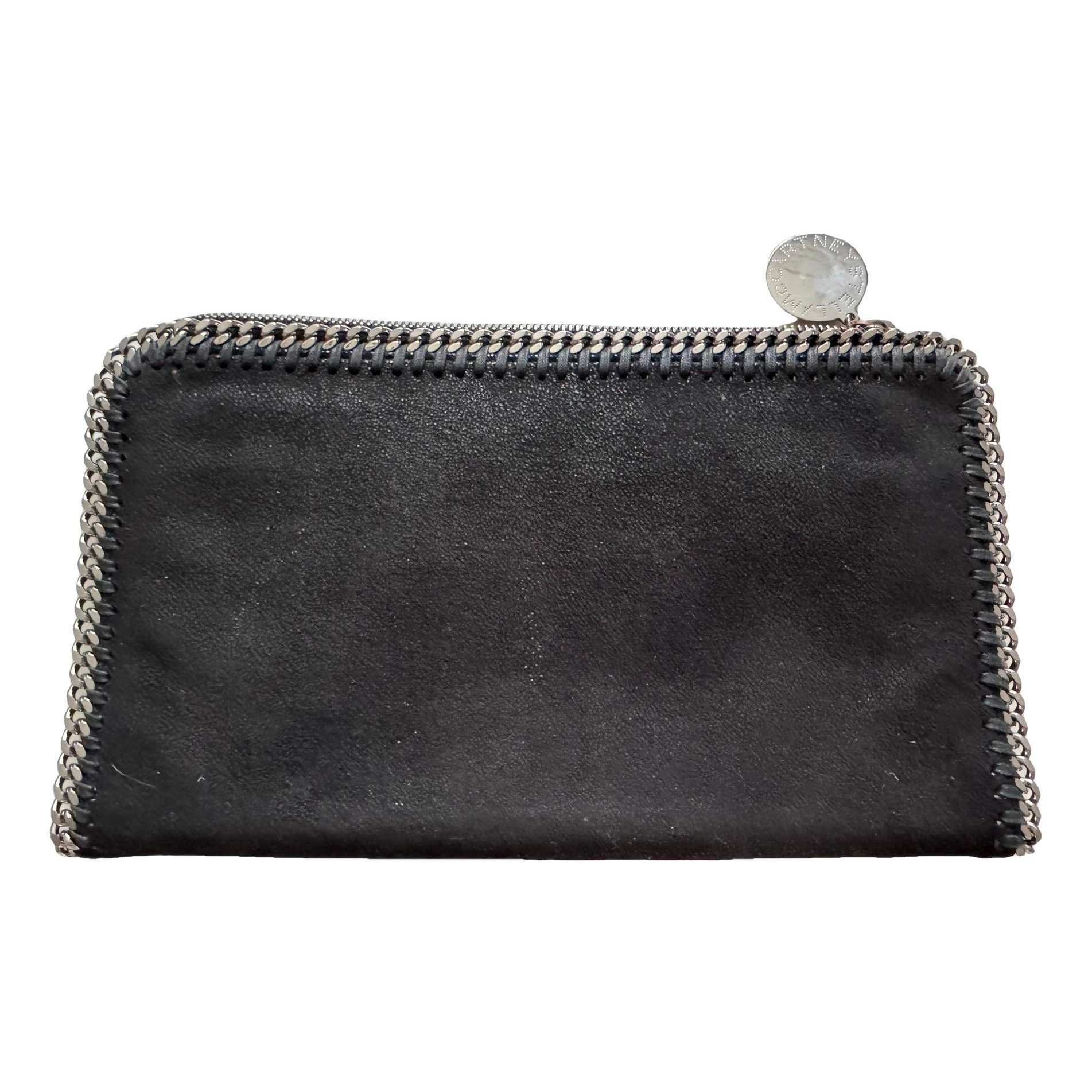 Falabella vegan leather clutch bag